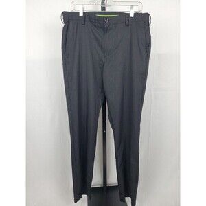 IZOD Golf Mens Pants Size 34x32 Black 100% Polyester